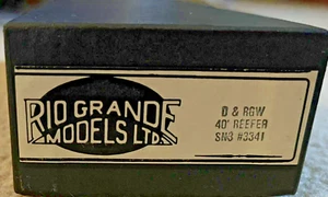 Rio Grande Models D&RGW 40' Reefer Sn3 #3341 - Picture 1 of 5