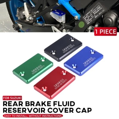 Tapa de depósito de líquido de frenos trasero CNC para SUZUKI GSXS 1000/F V-Strom 650/1000 Foto 1 de 4