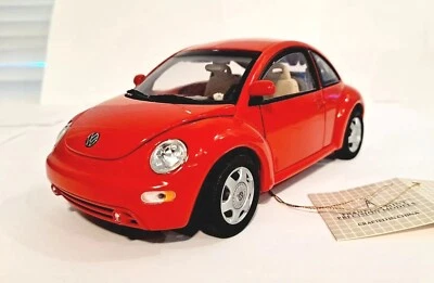 弗兰克林完好大众红色新甲虫,1: 24 比例带文书工作!! — 第 1/4 张图片