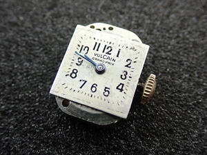 VINTAGE LADIES VULCAIN GRAND PRIX WRIST WATCH MOVEMENT CAL. 117 - RUNNING - Picture 1 of 2
