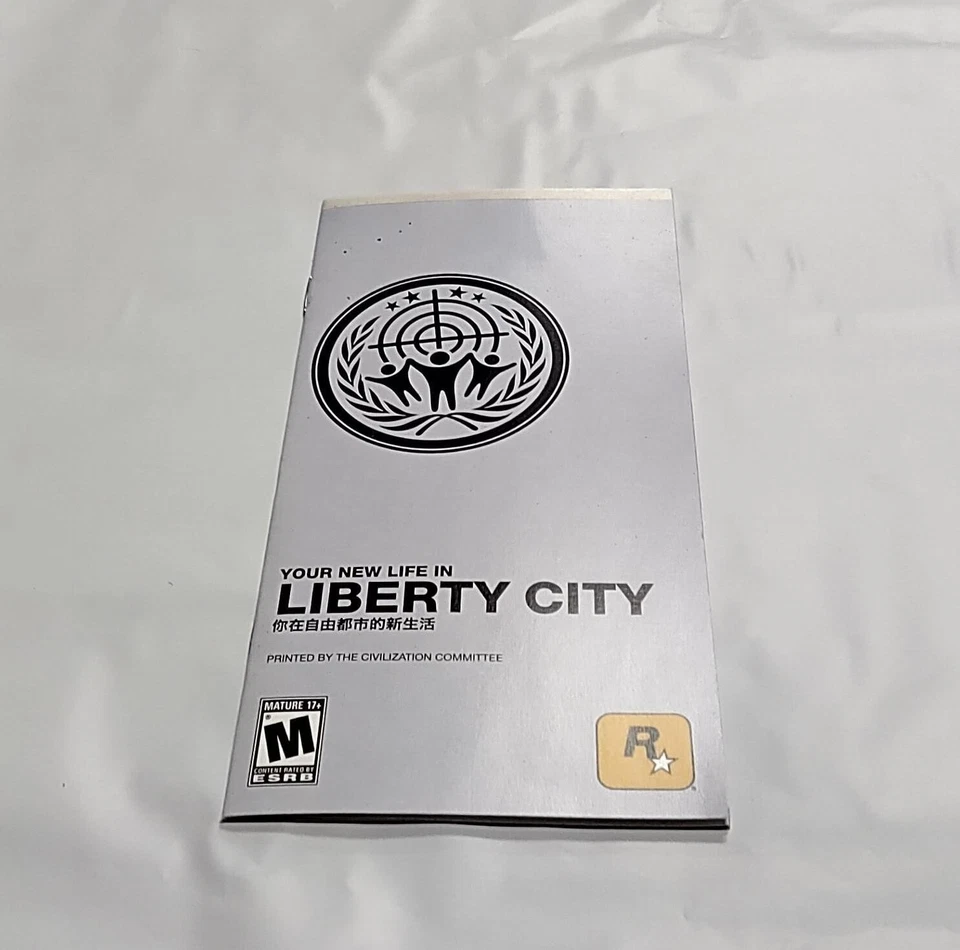 Grand Theft Auto China Town Wars Manual Instruction Booklet ONLY!!! PSP - Image 1 of 1