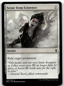 MTG Scour from Existence Battle for Zendikar 013/274 Regular Common - Picture 1 of 1