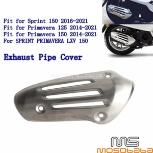 Rear Muffler Exhaust Pipe Heat Shield Guard For Sprint Primavera LXV150 125 150 - Picture 1 of 11