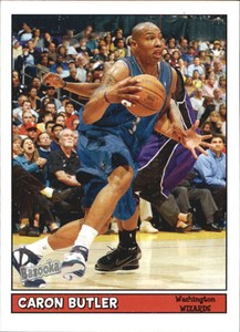 2005-06 Topps Bazooka Minis Washington Wizards Basketball Card #58 Caron Butler