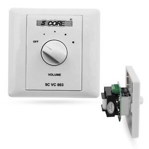 5Core Volume Control For Speakers Rotary Knob Wall Mount Ceiling Speaker 30W