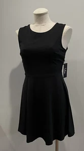 NWT LuLus Black Dress Womens Small Lace Cut Out Party Cocktail Holiday - Picture 1 of 10