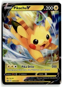 SWSH: Sword & Shield Promo Cards #SWSH285 Pikachu V Promo - Picture 1 of 2
