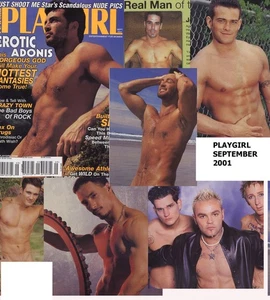 PLAYGIRL 9-01 SEPTEMBER 2001 PORN LIFE TALVIN HAIRY ANTONIO ATHLETES HAIRY GREEK - Picture 1 of 1