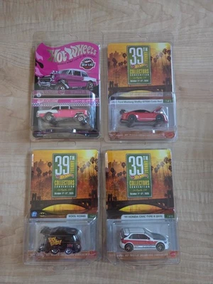 Hot Wheels 39th LA Convention 4 Car Set Honda Civic / Mustang / Gasser / Kombi - Image 1 of 4