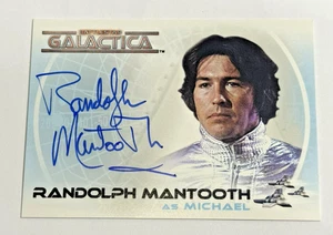 Tarjeta automática Rittenhouse Battlestar Galactica Randolph Mantooth 2006 como Michael A28 - Imagen 1 de 8