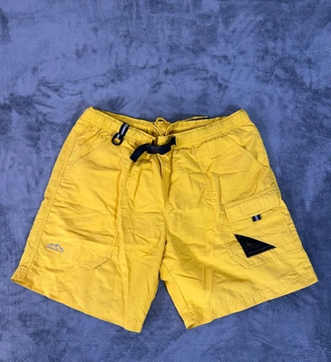 Vintage 90s Eddie Bauer Sport Nylon Swim Trunks Large Lined Board Shorts Beach - Image 1 of 4