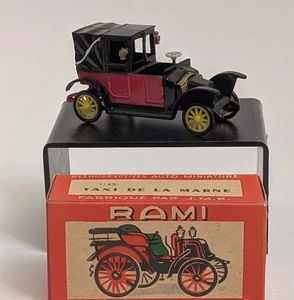 Vintage RAMI Taxi De La Marne Diecast Automobil Made In France mit OVP - Bild 1 von 21