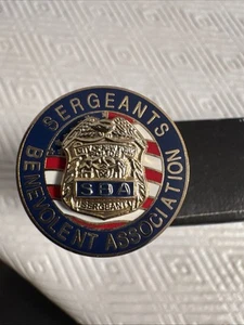 NYPD Sergeants Benevolent Association Cuff Links - Picture 1 of 4