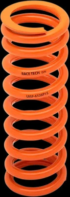 Muelle amortiguador trasero Race Tech naranja progresivamente herido 7,5 kg KTM 500 XCW 12-16 Foto 1 de 4