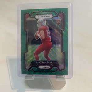 2023 Panini Prizm Clayton Tune Green Wave Prizm Rookie Card #302 Cardinals - Picture 1 of 6