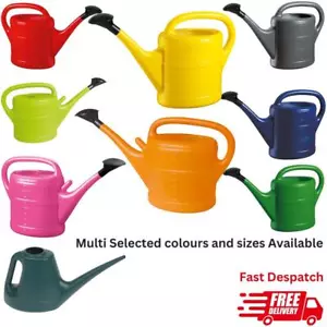More details for watering can multi colours sizes for home outdoor gardens plants geli and ward