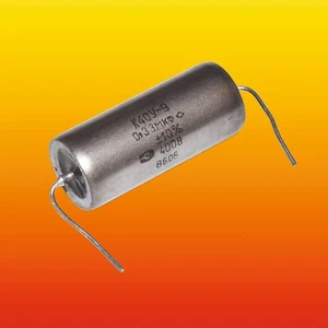 CONDENSADORES DE AUDIO PIO DE PAPEL EN ACEITE 0,33UF 400V K40Y-9 - Imagen 1 de 2