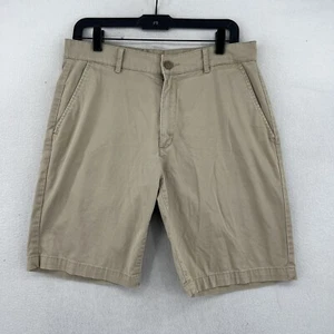 Clairborne Herren 9" Schrittlänge khaki Shorts Größe 32 Latzhose Chino Shorts - Bild 1 von 2