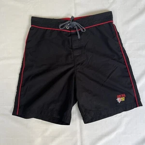 Gotcha Surf Board Shorts Men’s 30 Black Tahiti Pro Swim Trunks Vintage 90’s 2181 - Picture 1 of 16