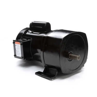 Leeson 107002.00 Electric Motor 1/4 HP 26 Rpm 1-PH 115/208-230 V 48Y C4C17FZ26C - Image 1 of 4