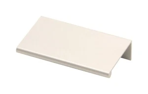Silverline Matt Weiß Finger Kantengriffe Aluminium Schranktür Schubladengriff - Bild 1 von 5