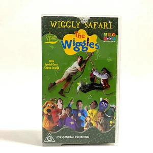 THE WIGGLES Wiggly Safari VHS Movie 2002 The Crocodile Hunter - AUS SELLER - Picture 1 of 6