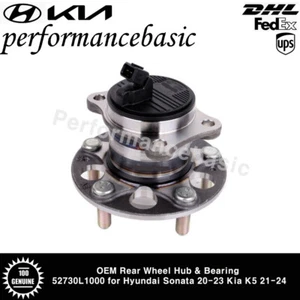 OEM Rear Wheel Hub & Bearing 52730L1000 for Hyundai Sonata 20-23 Kia K5 21-24 - Picture 1 of 3