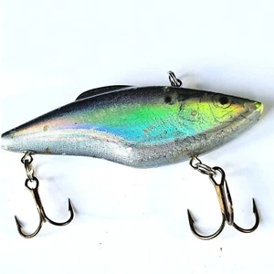 Vintage Berkley Frenzy Threadfin Shad Crankbait Mettalic Rattl'r - M776.1 - Foto 1 di 4