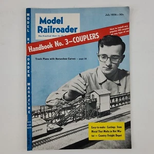 Maqueta de ferrocarril vintage julio 1954 revista tren aficionado miniatura  - Imagen 1 de 19