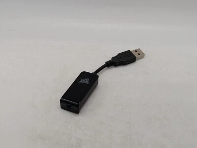 USB adapter ONLY Corsair HS65/HS60 Void Elite RGB headset 3.5mm DAC for PC - Image 1 of 4