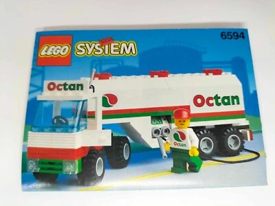 Notice Lego System City - 6594 Gas Transit - Instructions only - Photo 1/2