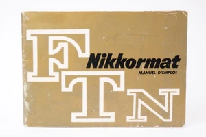 Mode d'emploi Nikon pour Nikkormat FTN (Français) - Photo 1 sur 4