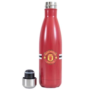 Manchester United FC Core Stripe Thermoskanne - Brandneu Offizielle Handelsware - Bild 1 von 3