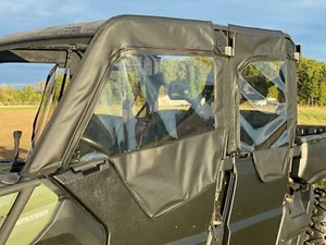 Seizmik UTV Soft Upper Door Kit w/ Zip Windows for Can-Am Defender MAX 2017-2025 - Picture 1 of 6