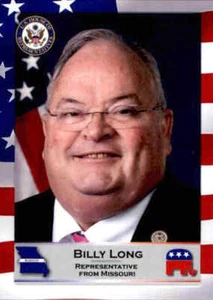 2020 Congresso degli Stati Uniti #331 Billy Long Springfield Università del Missouri - Foto 1 di 2
