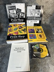Broderbund The Print Shop Publishing Suite Cd Plus Books - Picture 1 of 7