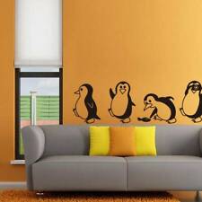 Cute Penguins Self-Adhesive Wall Stickers Decal Kids Room Home Decoration HOT CS