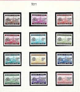 GUERNSEY 1977 & 1982 - TWO UM/NHM POSTAGE DUE SETS - both sets to £1 - Picture 1 of 2