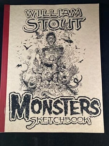 WILLIAM STOUT "Monsters" Sketchbook (Terra Nova) 2000 Signed & Numbered VF - Picture 1 of 1