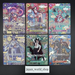 One Piece Card The Azure Sea's Seven Special Art Complete SP Set of 6 Japanese - Picture 1 of 14