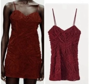 ZARA KLEID GR S ROT 7521/510 NEU - Bild 1 von 5