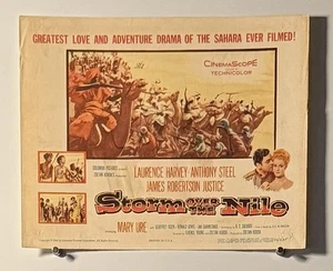Storm Over The Nile Lobby Card CinemaScope Technicolor Columbia Vintage - Picture 1 of 1