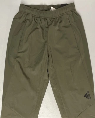 ADIDAS Men's Aeroready Designed 4 Movement Training Pants Wind Track SMALL GREEN - Image 1 of 4