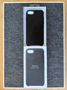 iPhone 8 - Original Apple Leather Case - Photo 1 sur 9