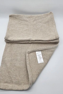 West Elm Textured Canvas Cotton Placemat Set Of 4 Cotton India 14X18.5 Natural - Image 1 of 4