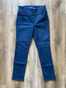 GLORIA VANDERBILT AMANDA Pull-On High Rise Jean~Women's Size 6 Short~Kansas~NEW - Picture 1 of 4