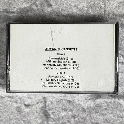 Combo Audio Advance Promo Cassette EP 1983 Romanticide New SEALED - Image 1 of 3