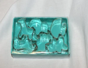 Wilton NOAH'S ARK Mini Ausstecher Set Arche Löwe Giraffe Bär Elefant Hund - Bild 1 von 2