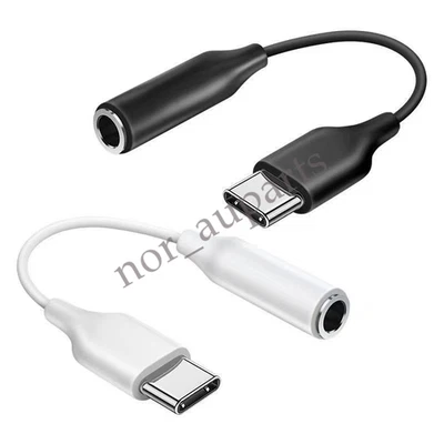 USB Typ C auf zu Aux 3,5mm Klinke Kopfhörer Audio Adapter für Handy für Samsung - Bild 1 von 4