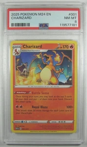 Pokémon 2024 McDonalds Promo CHARCARD 001/015 PSA 8 NM-MT RARO PROMO #2 - Foto 1 di 2
